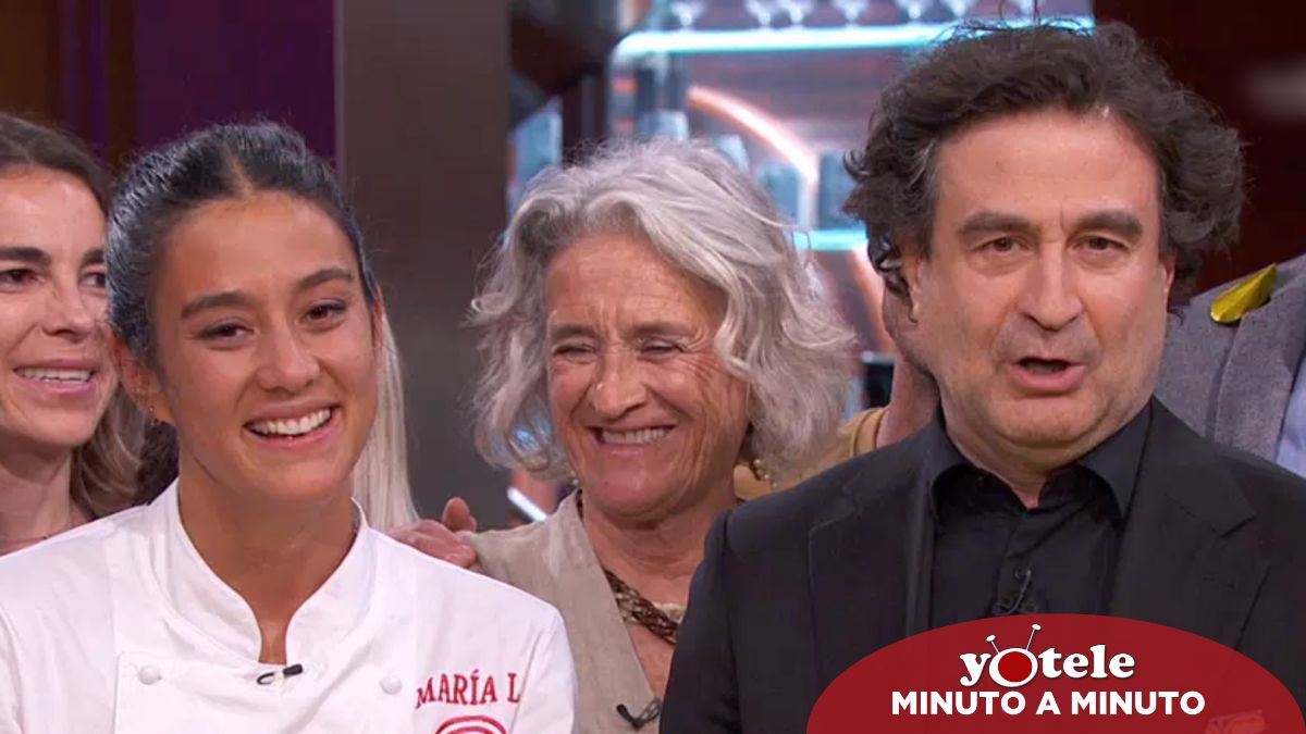 María Lo, ganadora de 'Masterchef 10', junto a Pepe Rodríguez