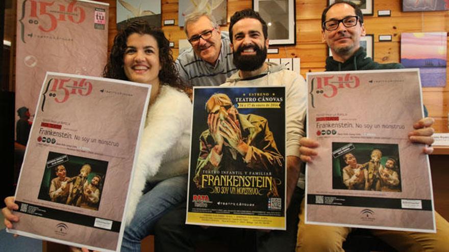 Los miembros de Pata Teatro han presentado la obra este miércoles.