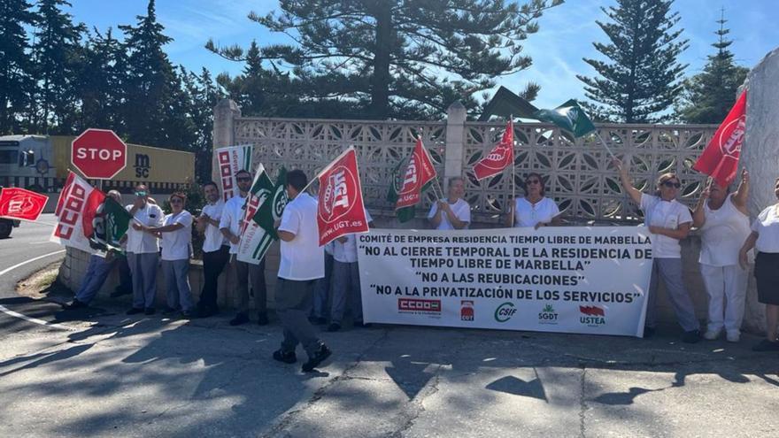 Polémica entre la Junta y sindicatos por la residencia Tiempo Libre de Marbella
