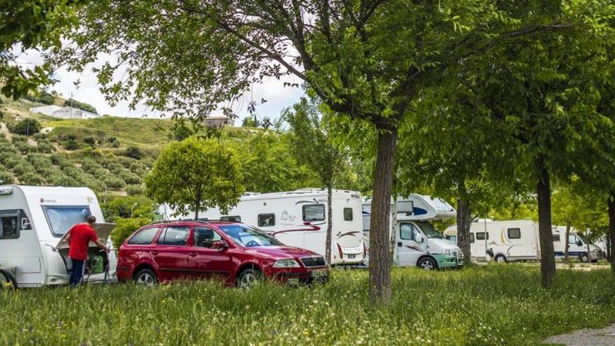 Doña Mencía y su zona de autocaravanas