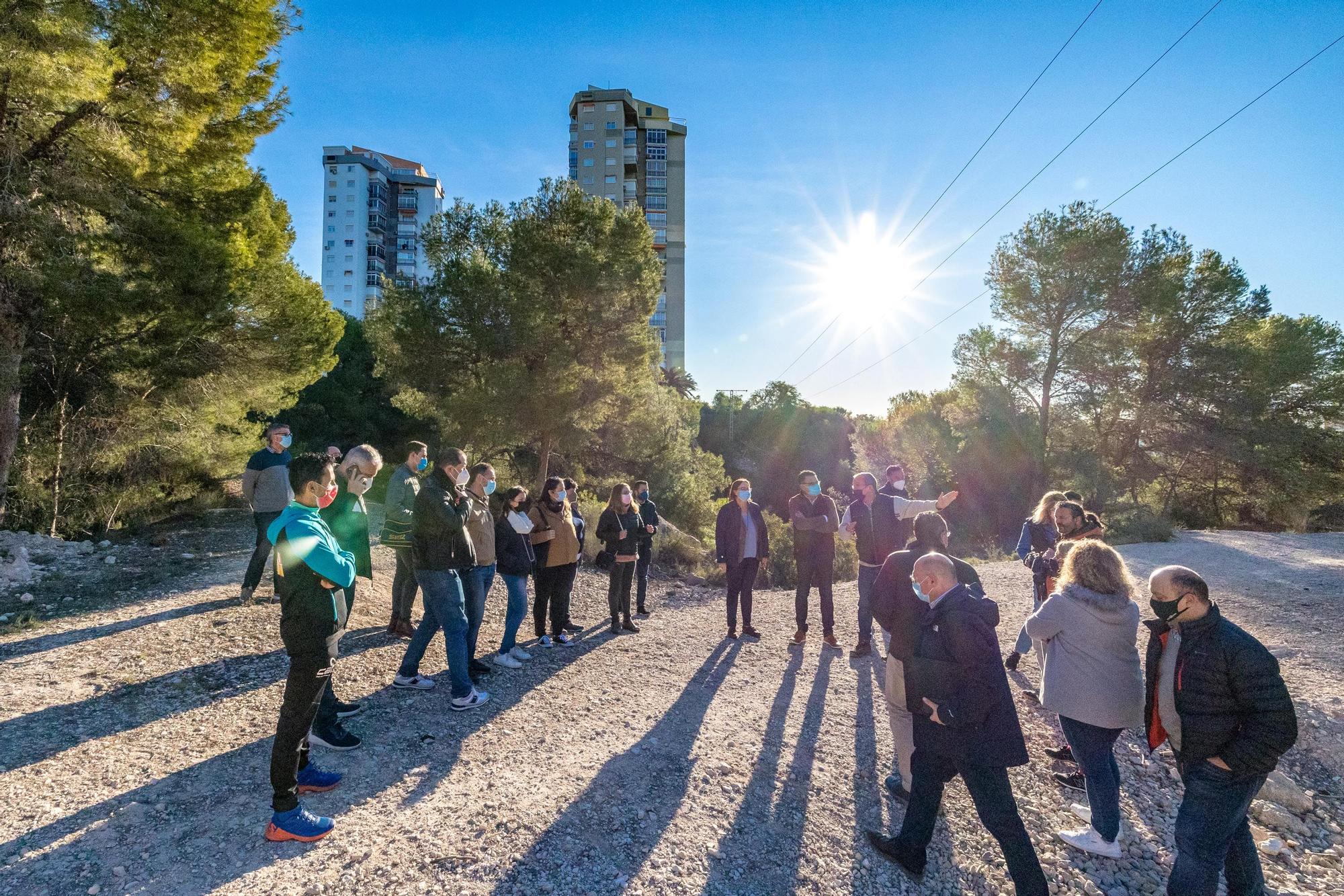 Un "litoral verde" que permita recorrer Benidorm de Levante a Poniente a través de una zona natural