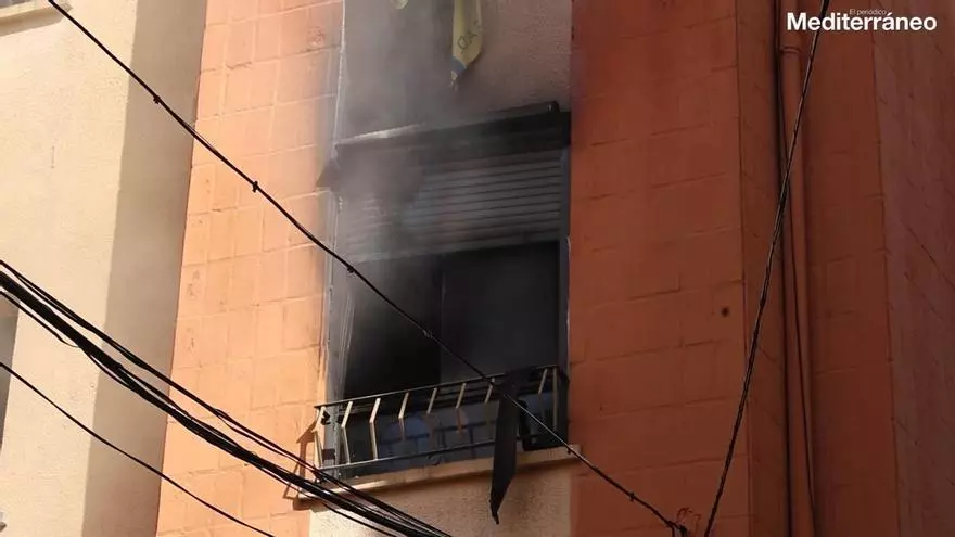 Incendio en una vivienda de Vila-real