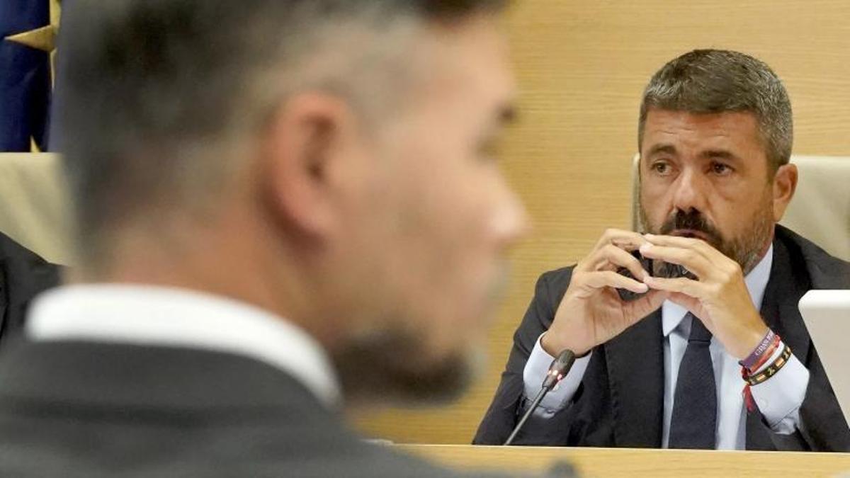Rufián, a Mazón: "Me joder estar aquí y verle la cara, porque creo que usted solamente merece cárcel"