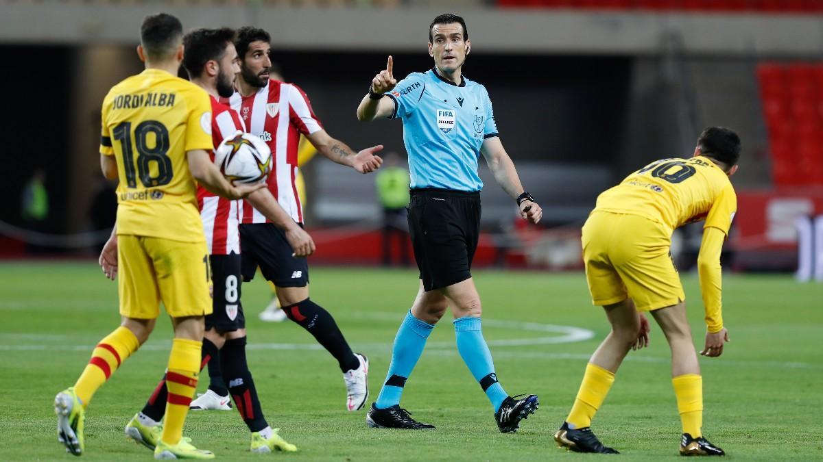 Martínez Munuera, en la final de la Copa del Rey