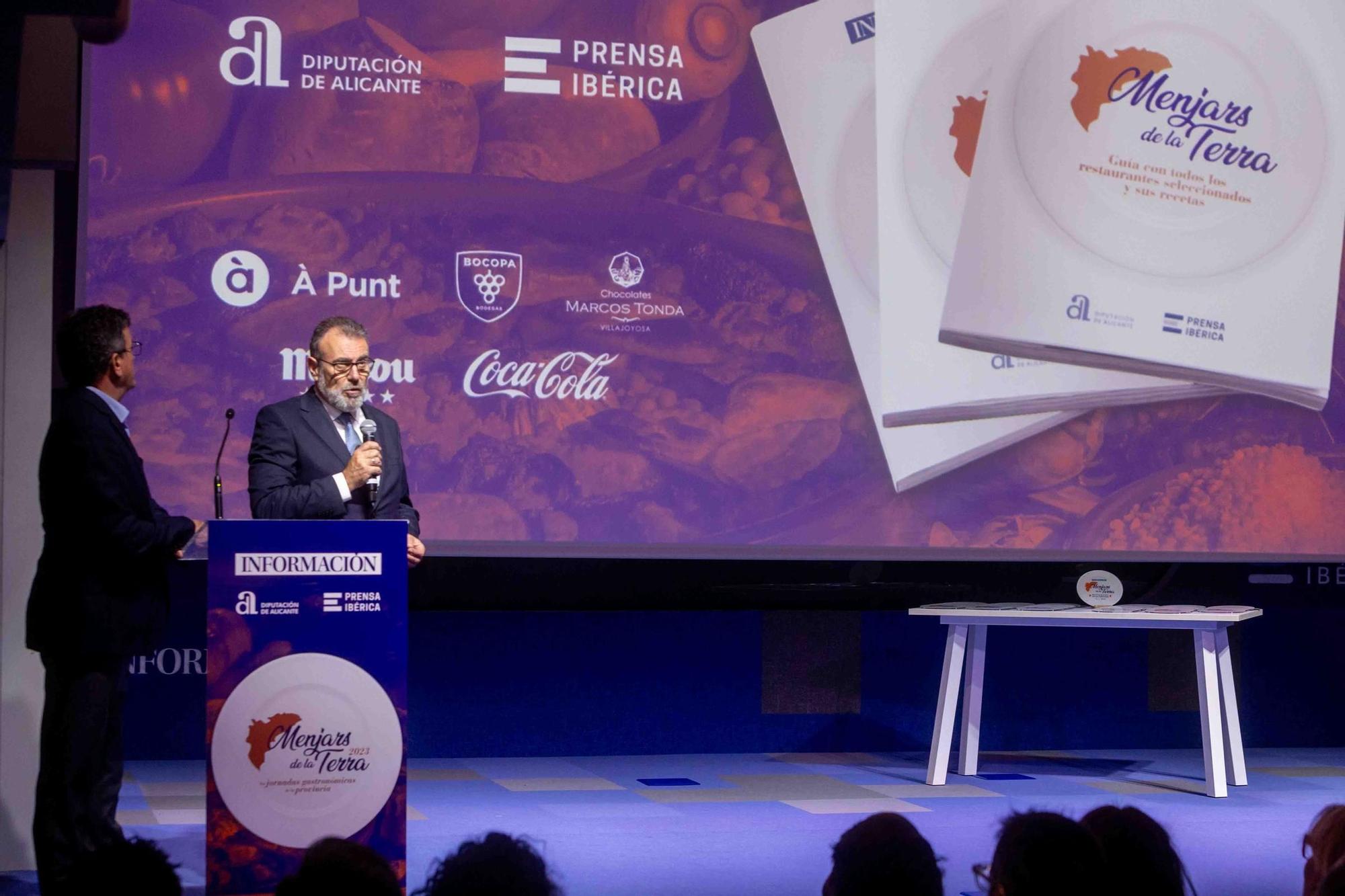 Gala "Menjars de la Terra" de INFORMACIÓN de Alicante