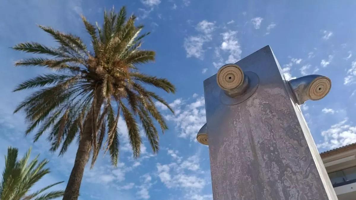 Die Duschen am Strand in Port de Sóller sollen durch Fußduschen ersetzt werden.