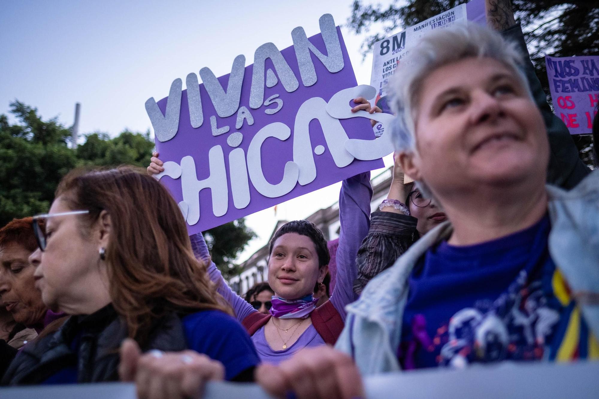 Manifestación del 8M en Santa Cruz