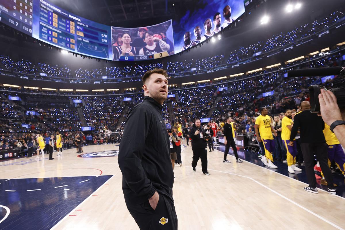 Doncic quedó impresionado en su primera aparición en Los Ángeles y tuvo claro que quería seguir ahí muchos años