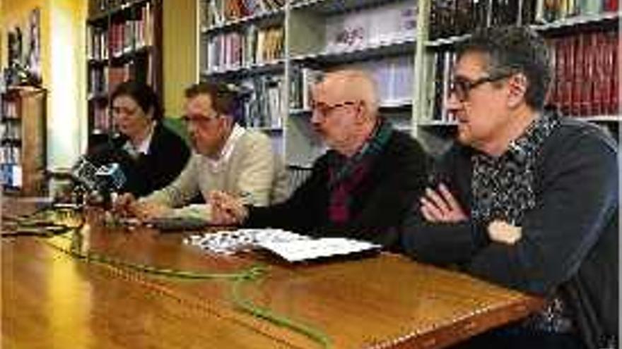 Teresa Miquel, Alfons Martínez, Pep Torner i Joan Manuel Soldevilla.