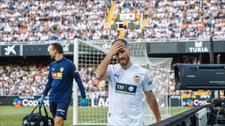 Saravia y Gayà, lesionados ante el Rayo