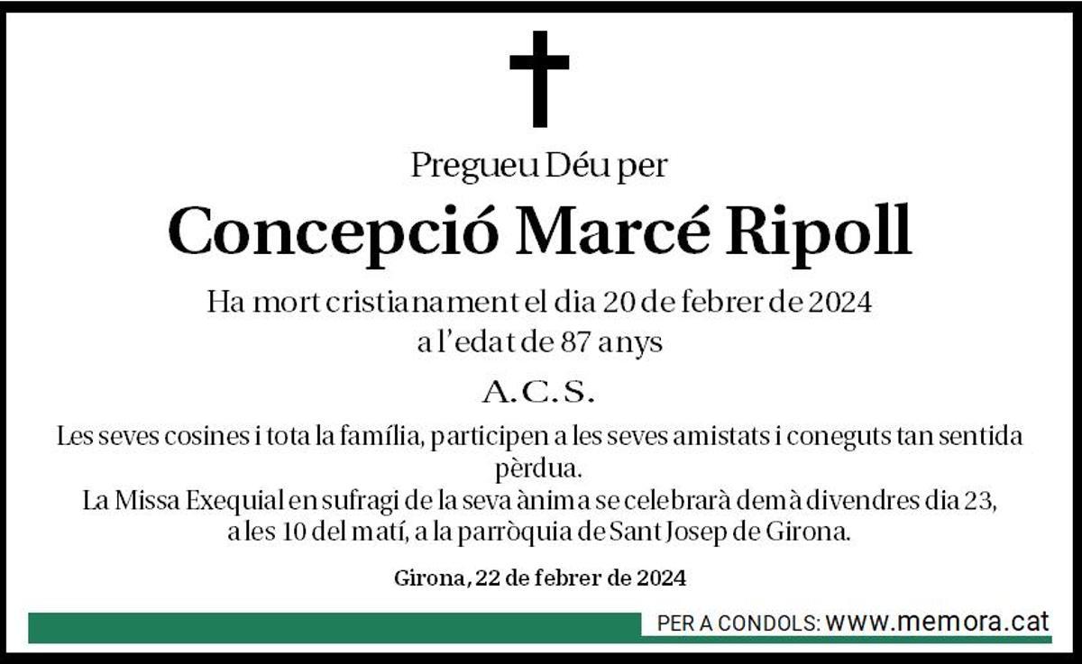 Concepció Marcé Ripoll