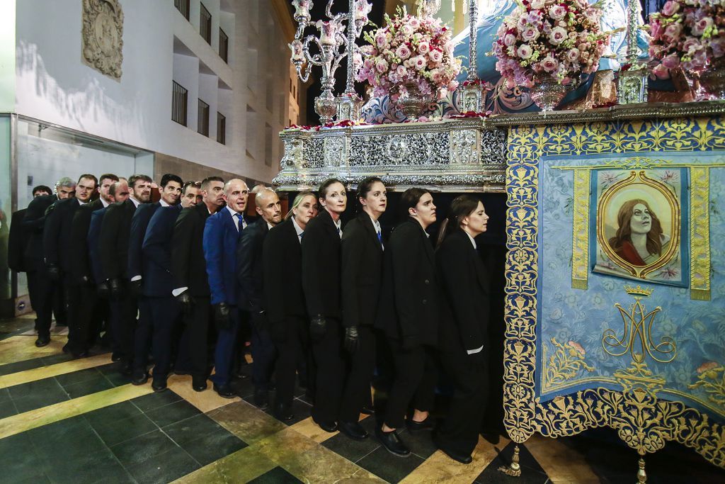 25 aniversario de la coronaci�n can�nica de la Virgen de los Dolores. Paso azul de Lorca-9729.jpg
