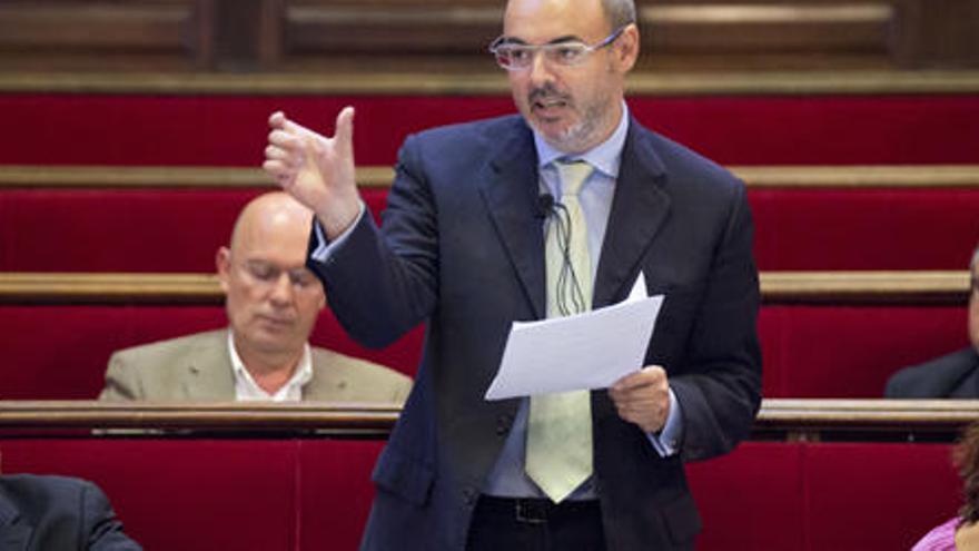 Eusebio Monzó será el nuevo portavoz del PP en el Ayuntamiento de Valencia. Foto: G.Caballero.