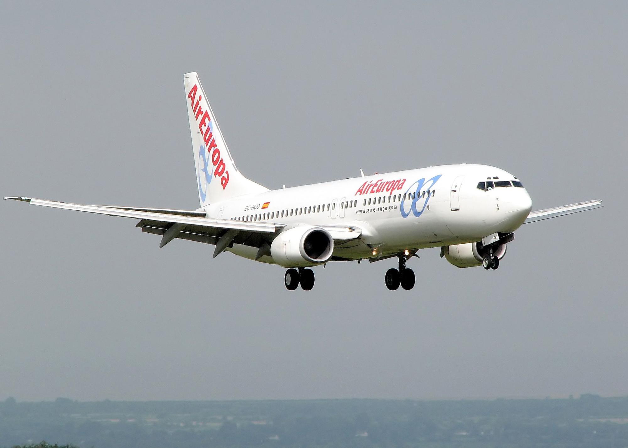 Avión de Air Europa.