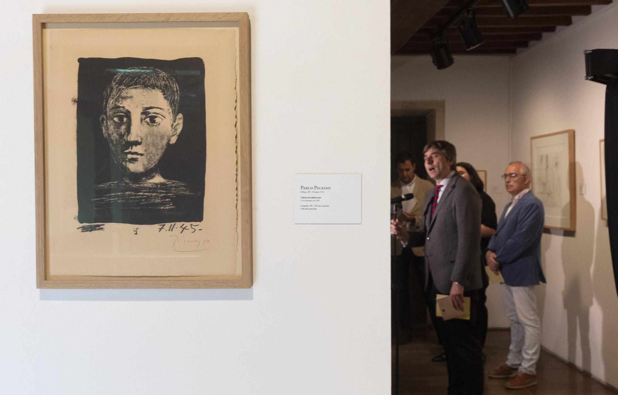 En imágenes: El Bellas Artes estrena una exposición de estampas de Picasso