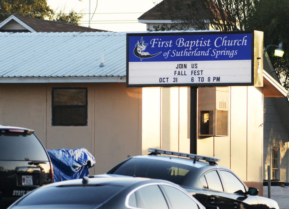 Masacre en una iglesia de Texas