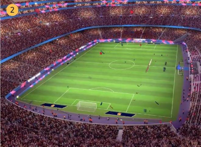 Las imágenes del futuro Camp Nou del proyecto de Laporta