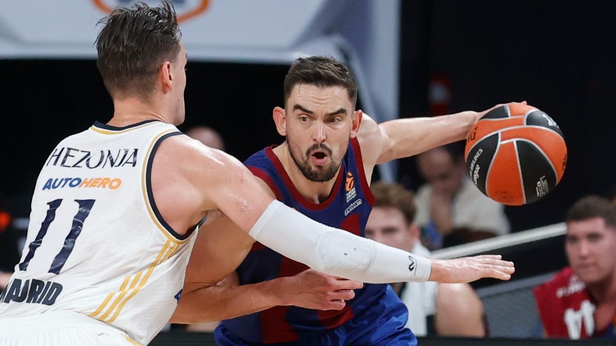 Tomas Satoransky, en el clásico de la primera vuelta de Euroliga