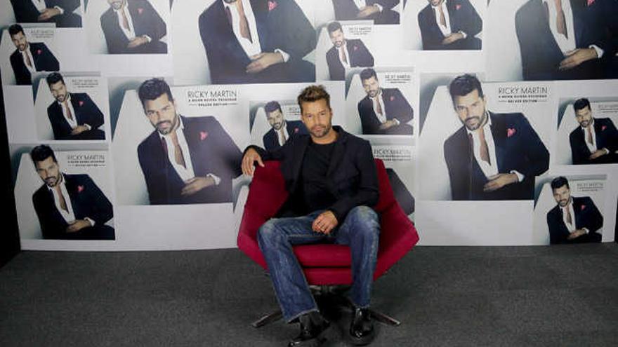 Ricky Martin en una imagen promocional de su último trabajo.