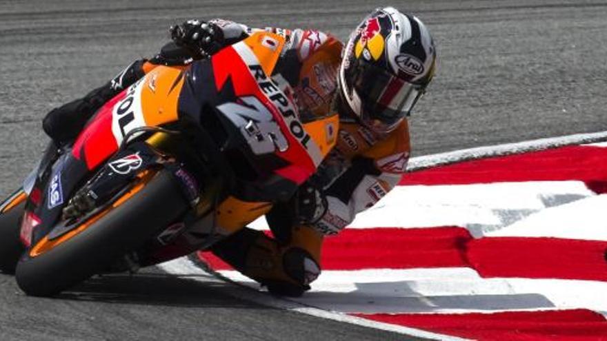 Pedrosa saldrá al frente de la parrilla de salida en Malasia