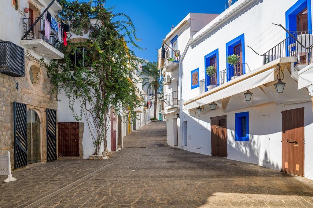 Las características casas encaladas de Ibiza