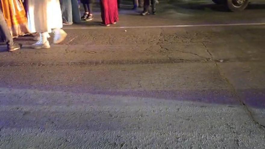 El lugar en el que tuvo lugar la agresión.