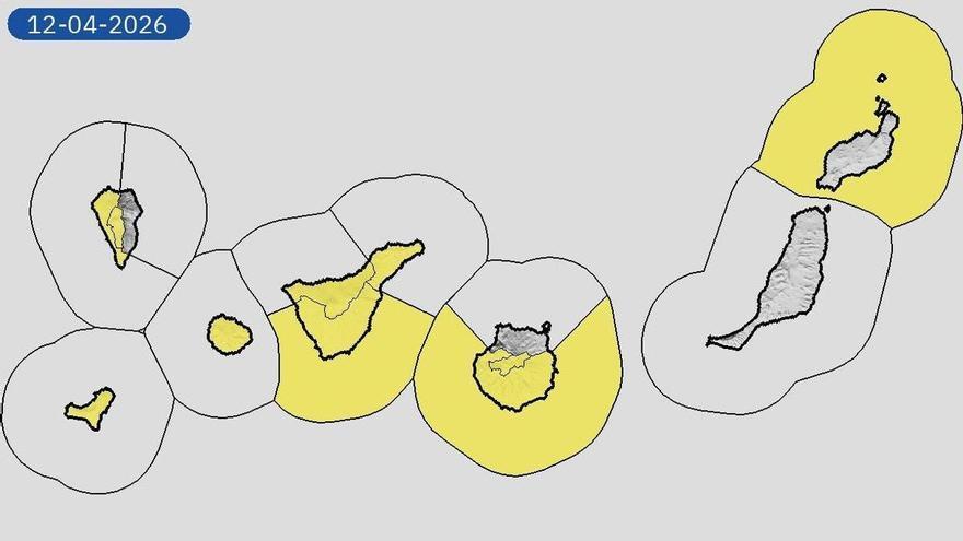La Aemet pronostica cielos nubosos y lluvias en el norte de Canarias este domingo