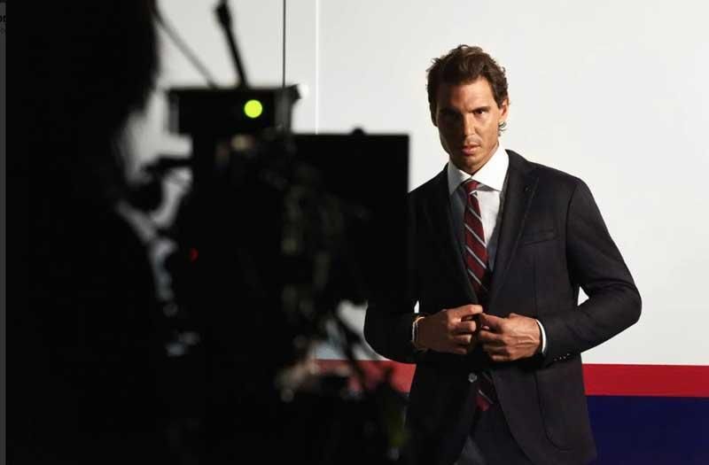 Nadal posa para Tommy Hilfiger