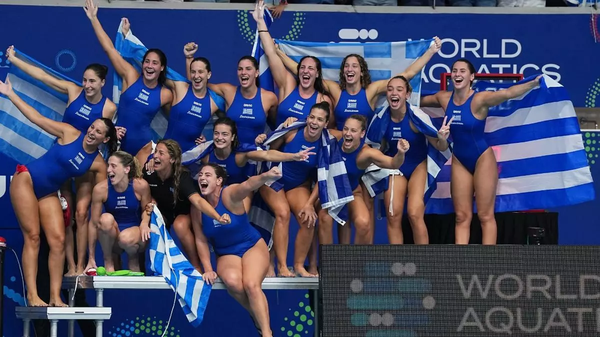 Grecia, campeona del mundo de waterpolo femenino