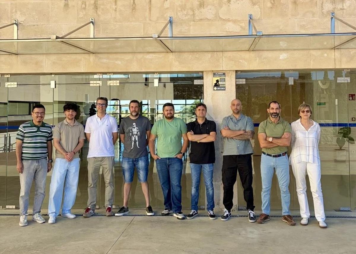 Participantes en el grupo de investigación de la Uex.