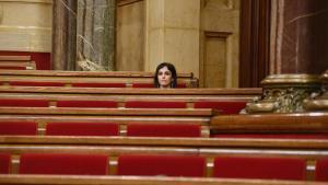 La líder de Aliança Catalana, Silvia Orriols, en el Parlament
