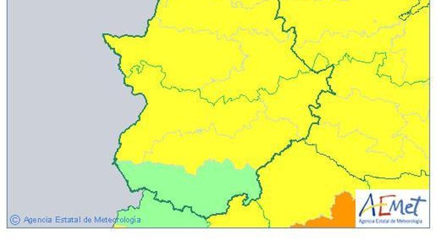 El 112 amplía la alerta a toda la provincia de Cáceres por temperaturas de hasta 39 grados