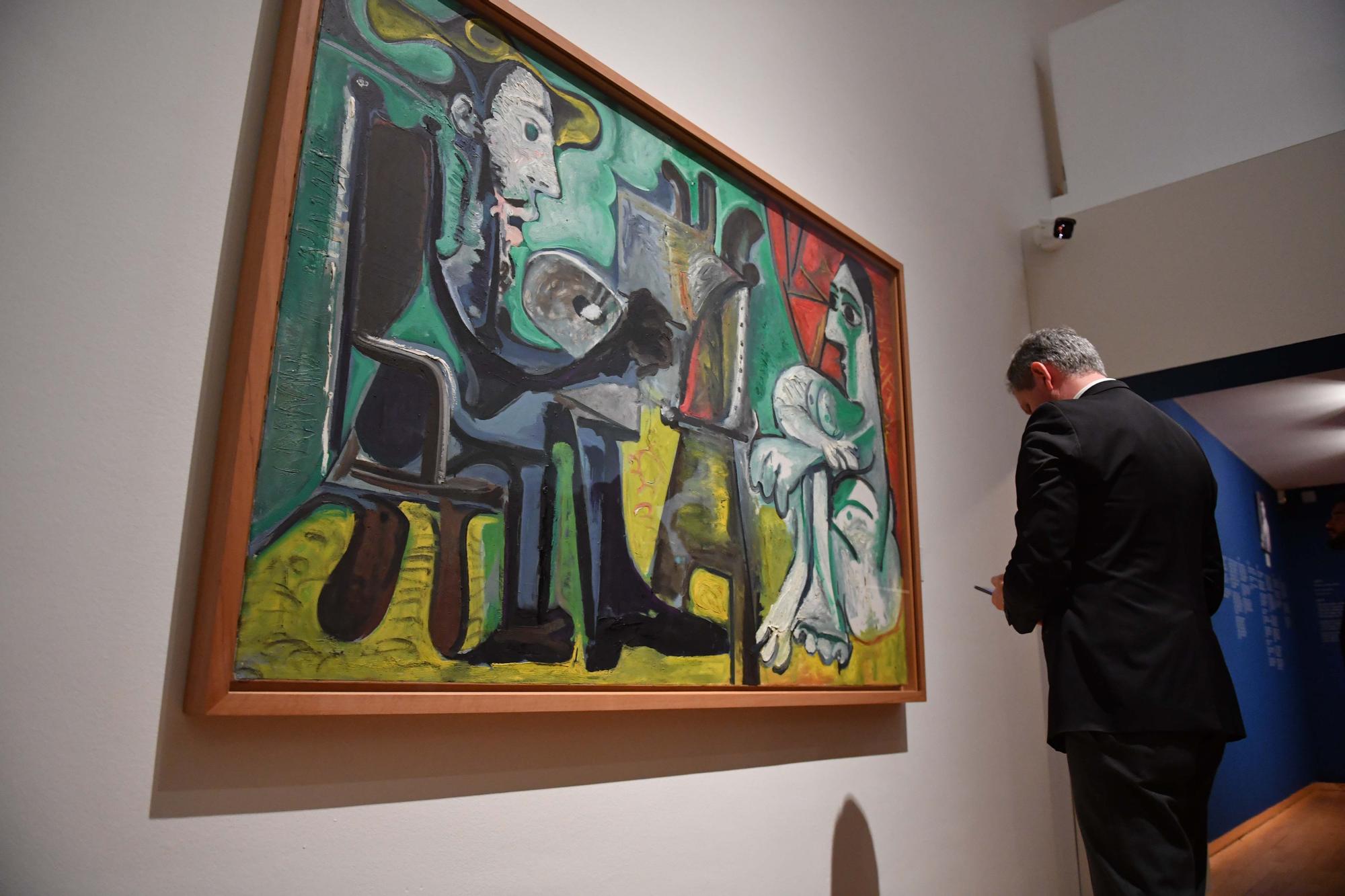 El Museo de Belas Artes de A Coruña expone la muestra 'Picasso blanco en el recuerdo azul'