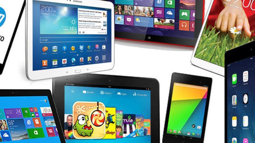 Existe una amplia oferta de tabletas en el mercado