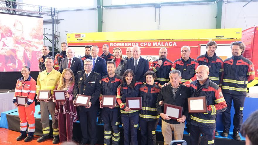 El Consorcio Provincial de Bomberos de Málaga celebra el día de su patrón en Antequera