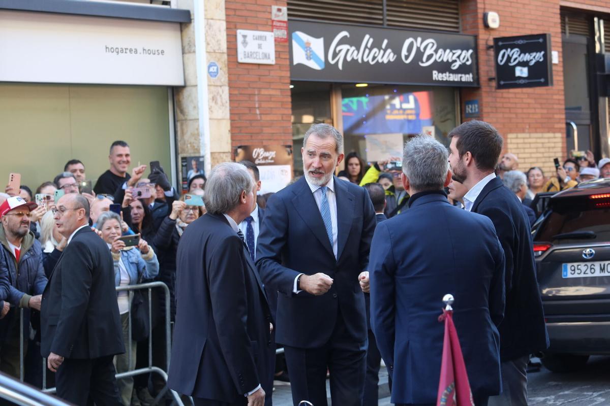 LHOSPITALET DE LLOBREGAT 03/02/2025  Barcelona. El Rey presidirá  el Princesa de Girona CongresFest, acto central del Tour del talent en el Hospitalet de Llobregat. Se ha entregado el Premi Princesa de Girona Social 2025. La Fundació presentará, el nuevo programa Preparats, llestos, IA, en la foto el Rey  FOTO de ELISENDA PONS