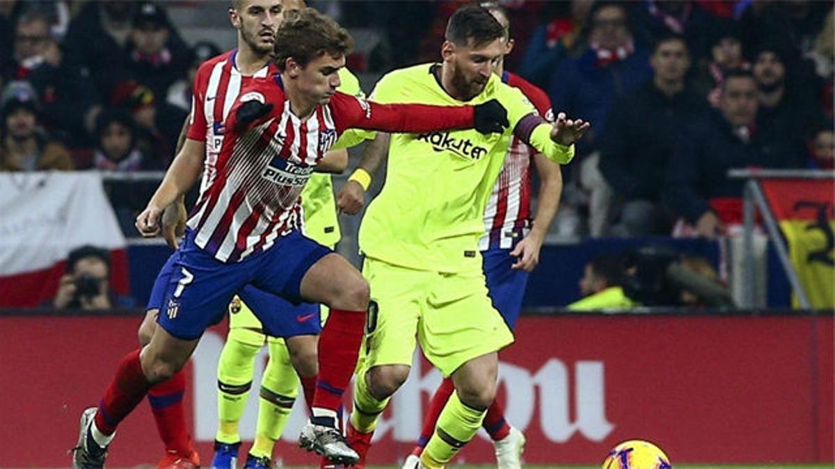 Messi le explicó a Griezmann por qué no come en su mesa