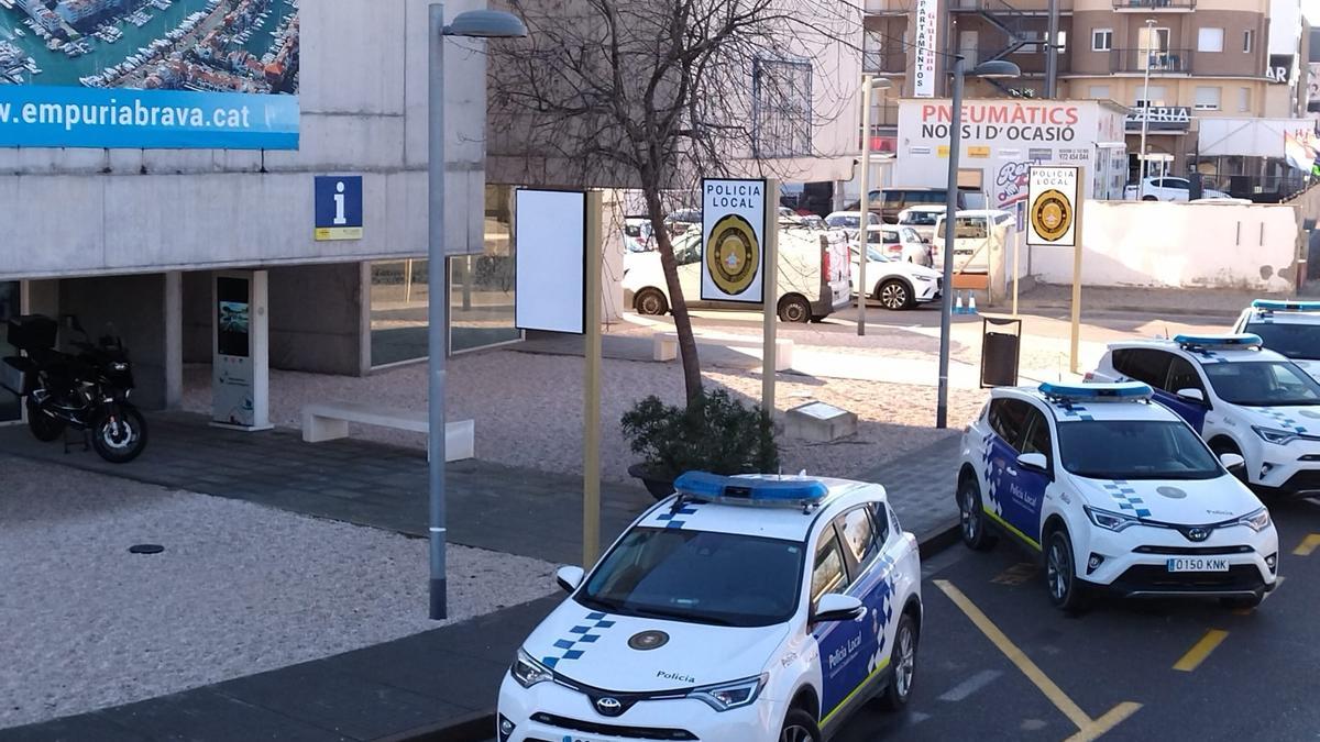 Una imatge de l&#039;exterior de la comissaria de la Policia de Castelló