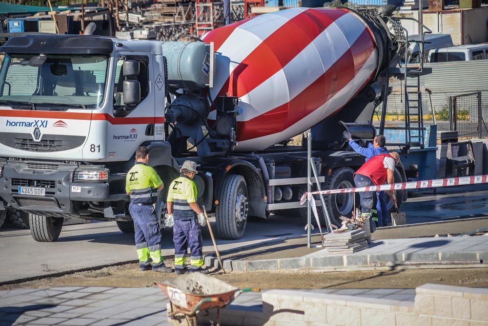 Obras Parque de la Era de Hurchillo