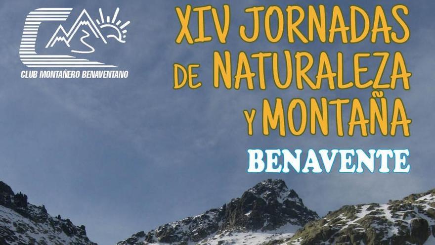Cartel de la cita montañera en Benavente durante noviembre.