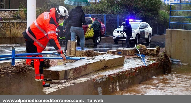 Aquí tienes las imágenes más espectaculares de la lluvia en Castellón