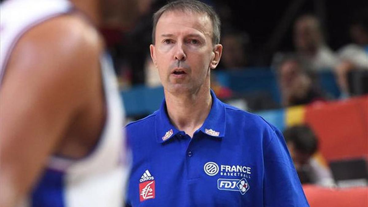 Vincent Collet, seleccionador de Francia de baloncesto