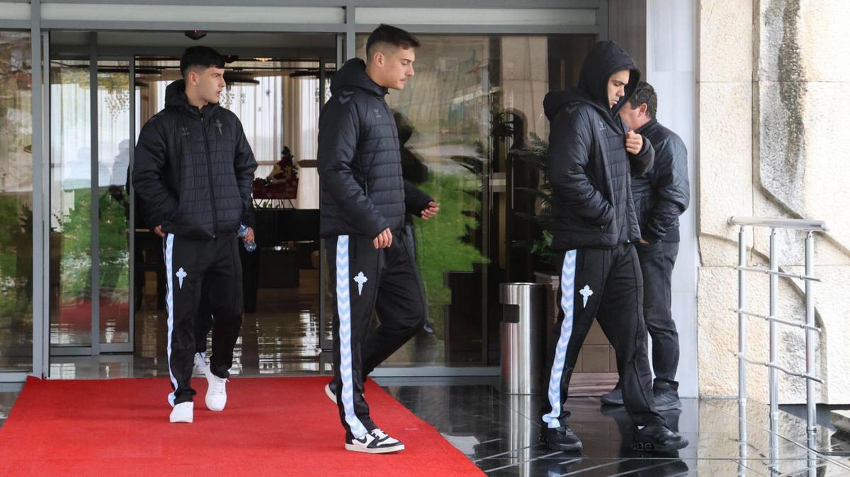 Aspecto de la grada donde
se encontraban los 
aficionados del Celta.
|  Alba Villar