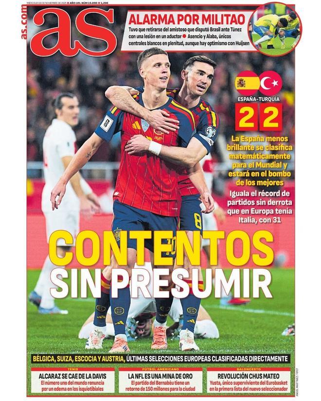 Las portadas de la prensa deportiva de hoy