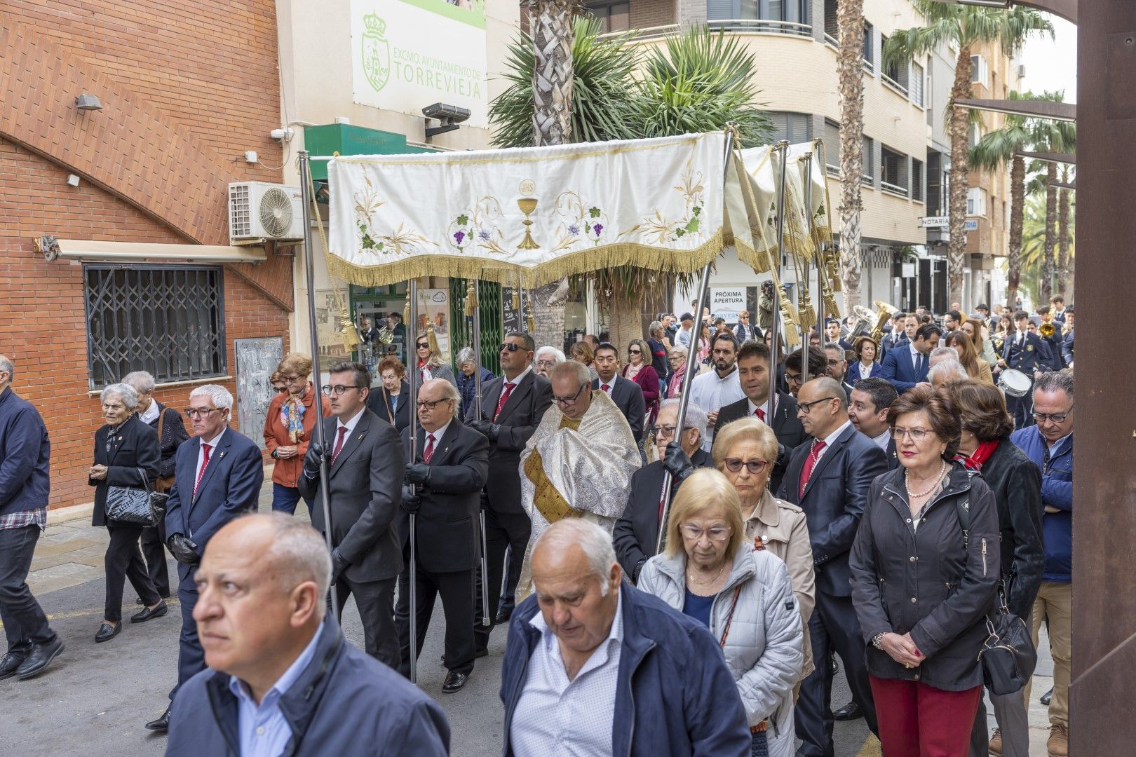 Procesión "del Comulgar" de San Vicente Ferrer en Torrevieja