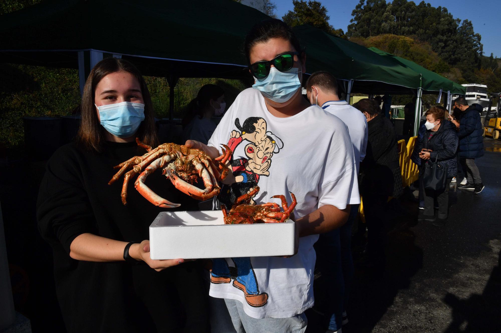 Segundo día de la fiesta de la centolla de Lorbé