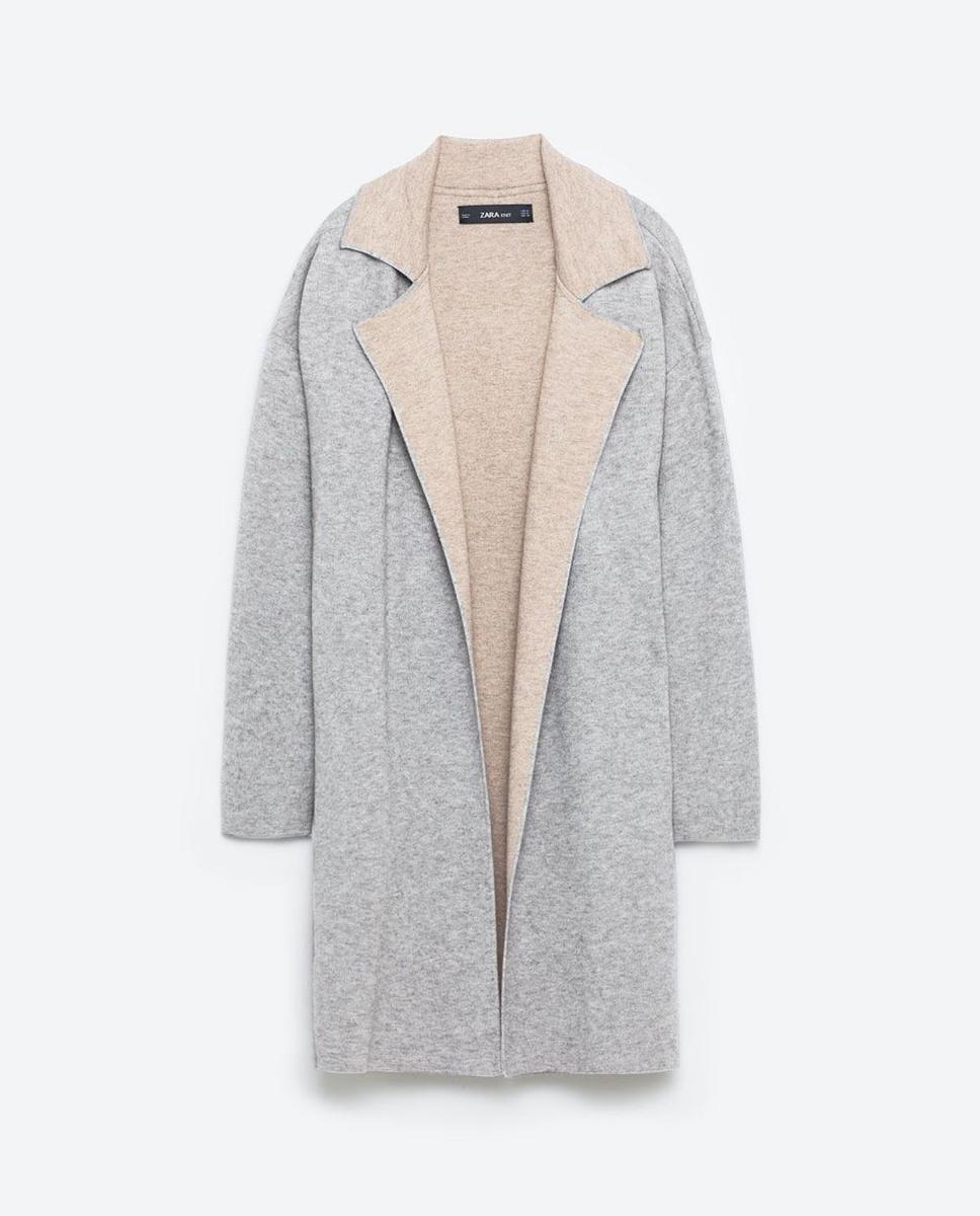Rebajas Zara 2017: abrigo doble faz