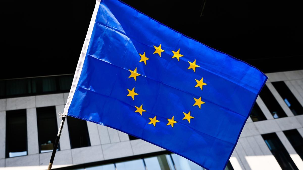 Archivo - Bandera de la Unión Europea