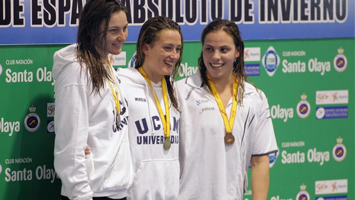 Mireia Belmonte sumó más medallas de oro