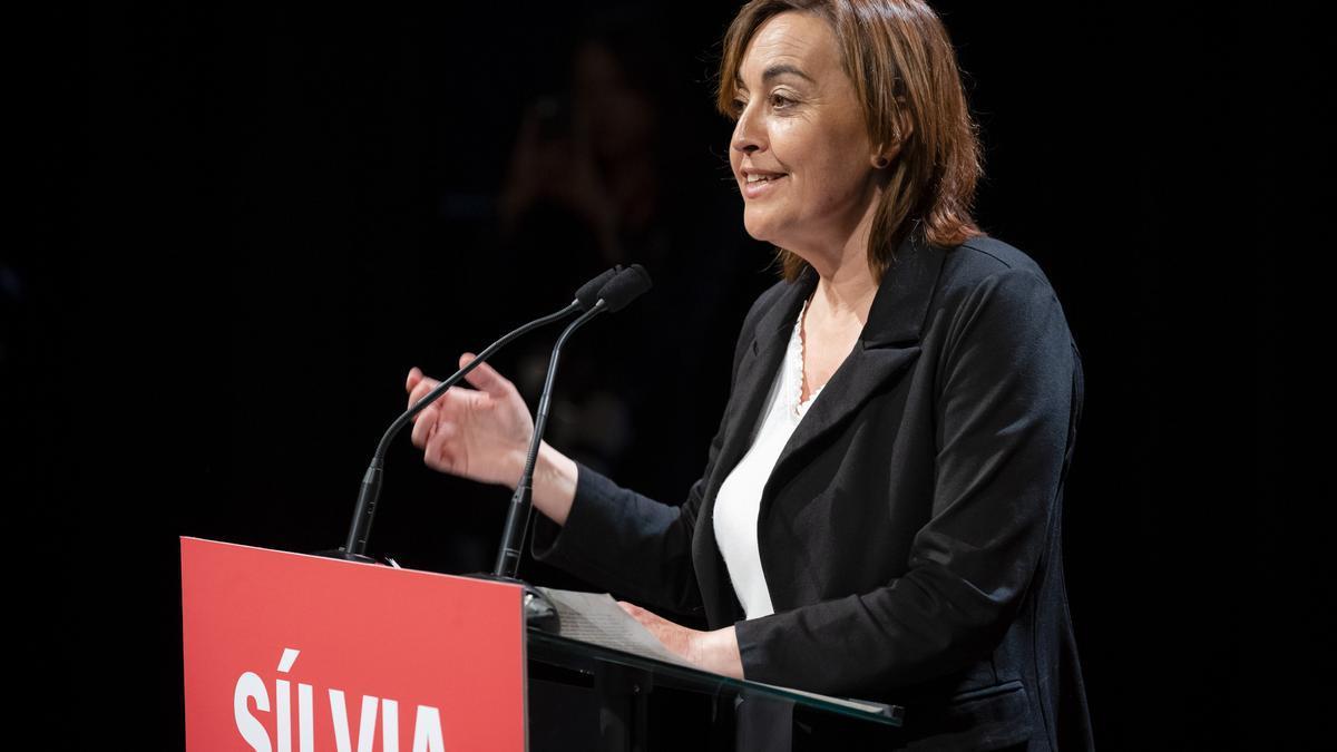 La candidata del PSC a la alcaldía de Girona, Sílvia Paneque.
